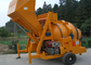 Macchina diesel mobile di capovolgimento idraulica della betoniera del saltatore per gli impianti di miscela di calcestruzzo fornitore