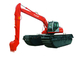 Escavatore pesante dell'attrezzatura, 32 escavatore anfibio idraulico della chiatta del secchio di CBM di tonnellata 0,8 fornitore