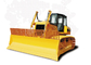 Bulldozer meccanico della costruzione di ingegneria di trasferimento, bulldozer di operazione di 2 leve per affitto fornitore