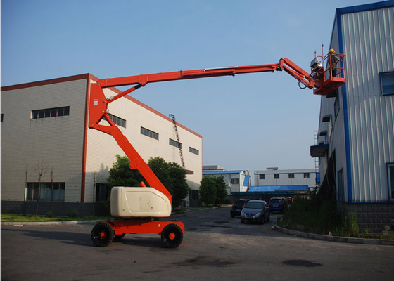 Collegamento 4 che pesa l'ascensore articolato automotore dell'asta dei dispositivi trainabile fornitore