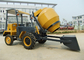 1,5 tonnellate dello scaricatore di betoniere portatili di Chassi, macchina concreta della miscela di caricamento di auto di capacità del tamburo 680L fornitore
